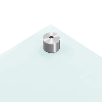 Paraschizzi per Cucina Bianco 70x60 cm in Vetro Temperato