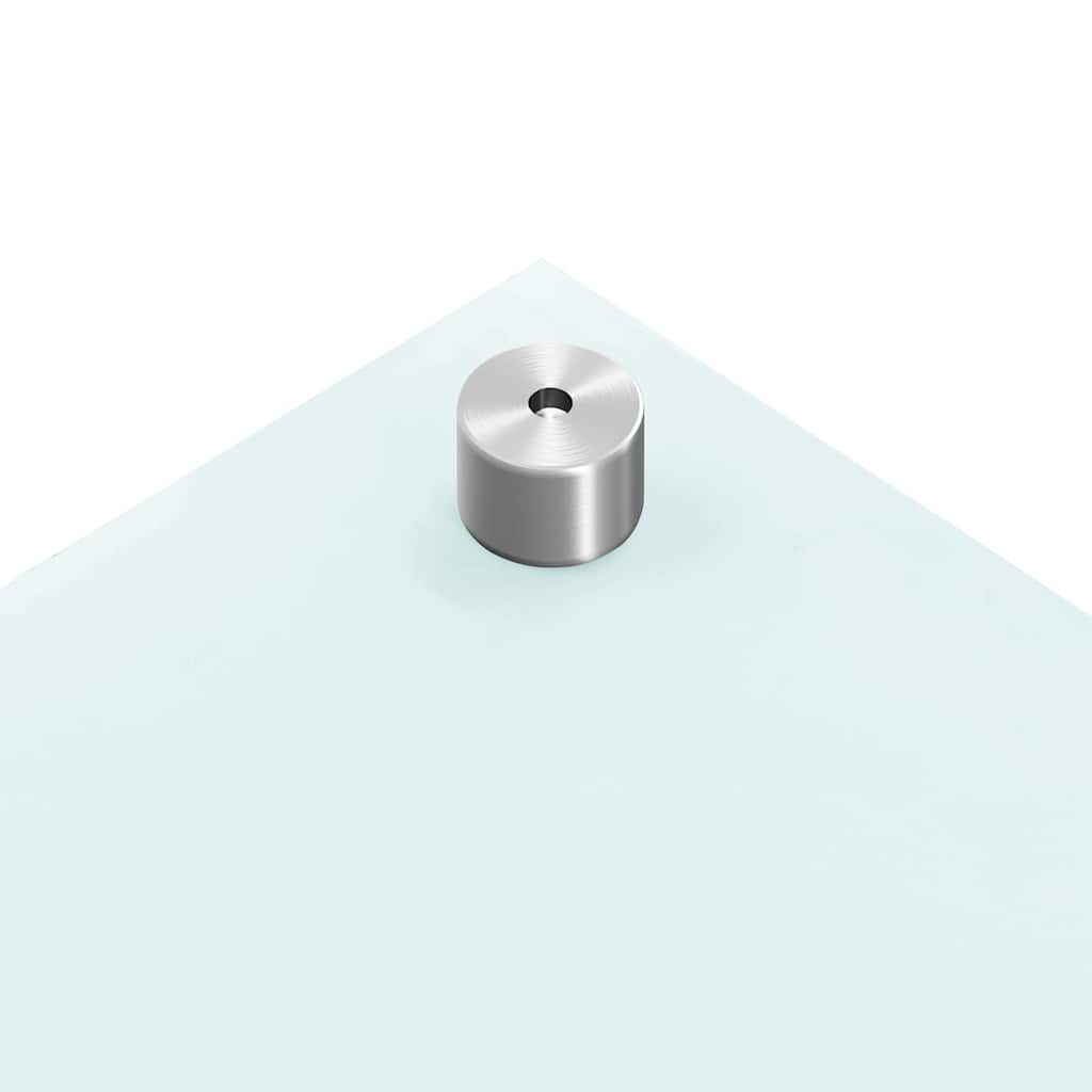 Paraschizzi per Cucina Bianco 80x40 cm in Vetro Temperato