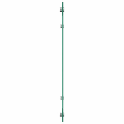 Paraschizzi per Cucina Bianco 100x60 cm in Vetro Temperato