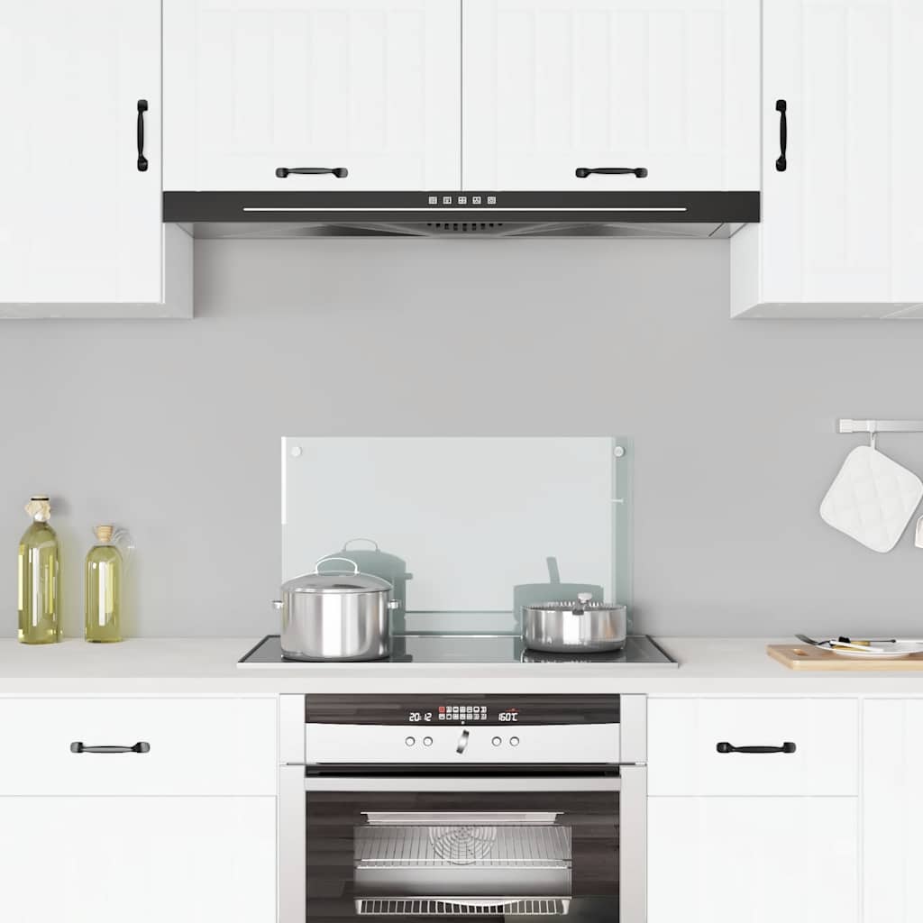 Paraschizzi per Cucina Trasparente 70x40 cm in Vetro Temperato