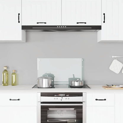 Paraschizzi per Cucina Trasparente 70x40 cm in Vetro Temperato