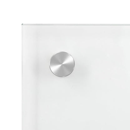 Paraschizzi per Cucina Trasparente 70x60 cm in Vetro Temperato