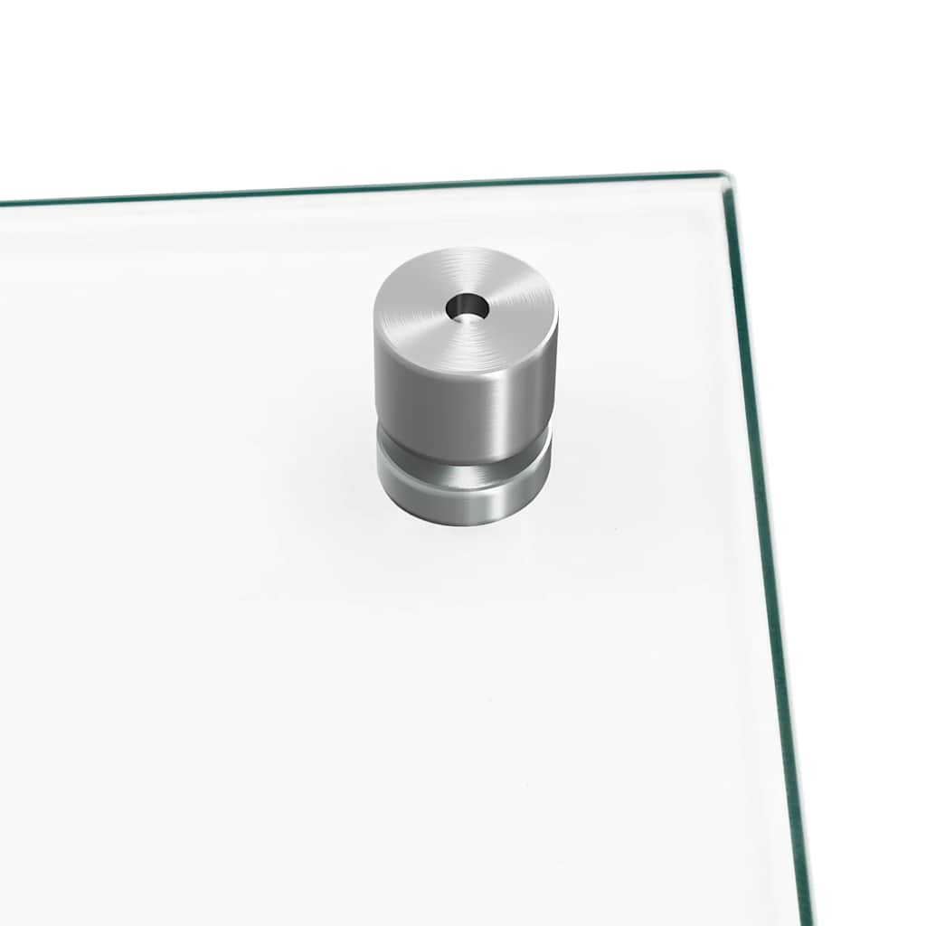 Paraschizzi per Cucina Trasparente 90x50 cm in Vetro Temperato