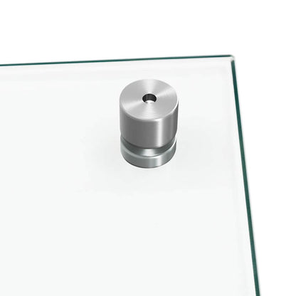 Paraschizzi per Cucina Trasparente 90x50 cm in Vetro Temperato