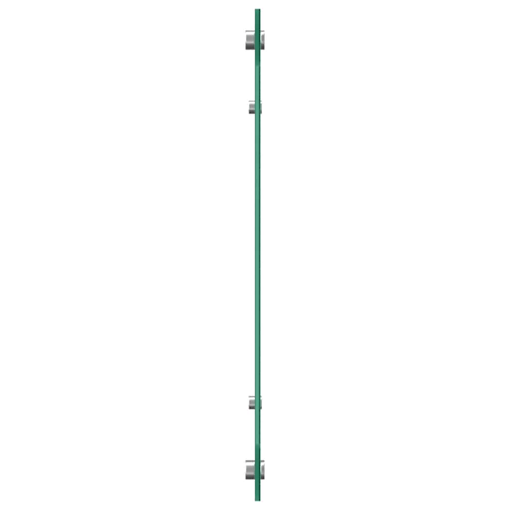 Paraschizzi per Cucina Trasparente 90x60 cm in Vetro Temperato