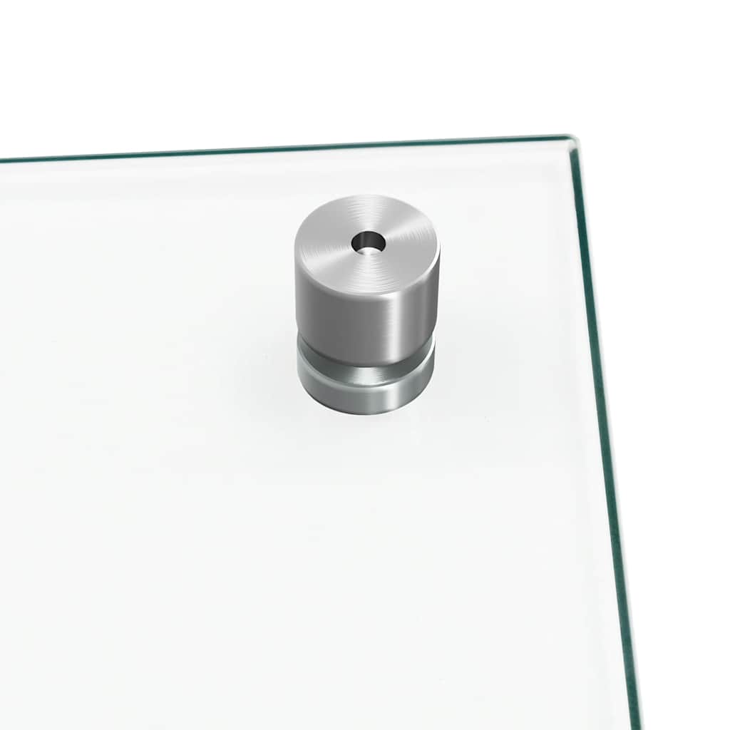 Paraschizzi per Cucina Trasparente 100x40 cm in Vetro Temperato