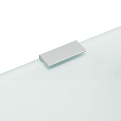 Schermo Orinatoio a Parete per Privacy 90x40 cm Vetro Temperato - homemem39