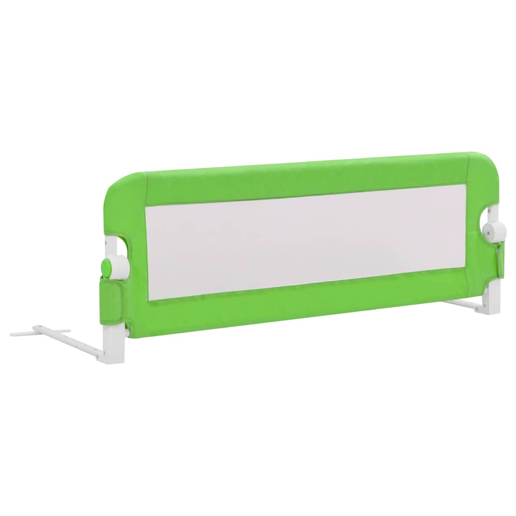 Sponde Letto di Sicurezza Bambini Verde 120x42cm Poliestere | homemem39