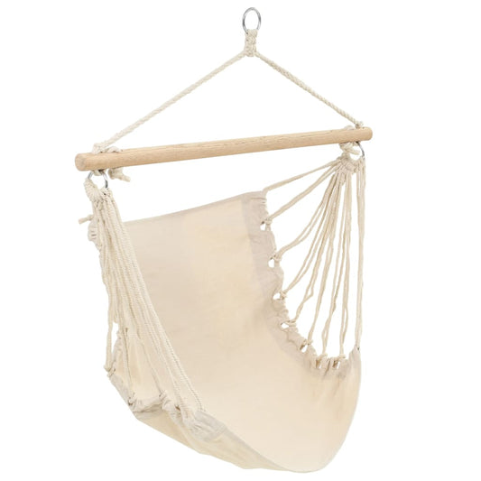 Amaca seduta 1,0 x 0,8 m. in cotone, crema - homemem39