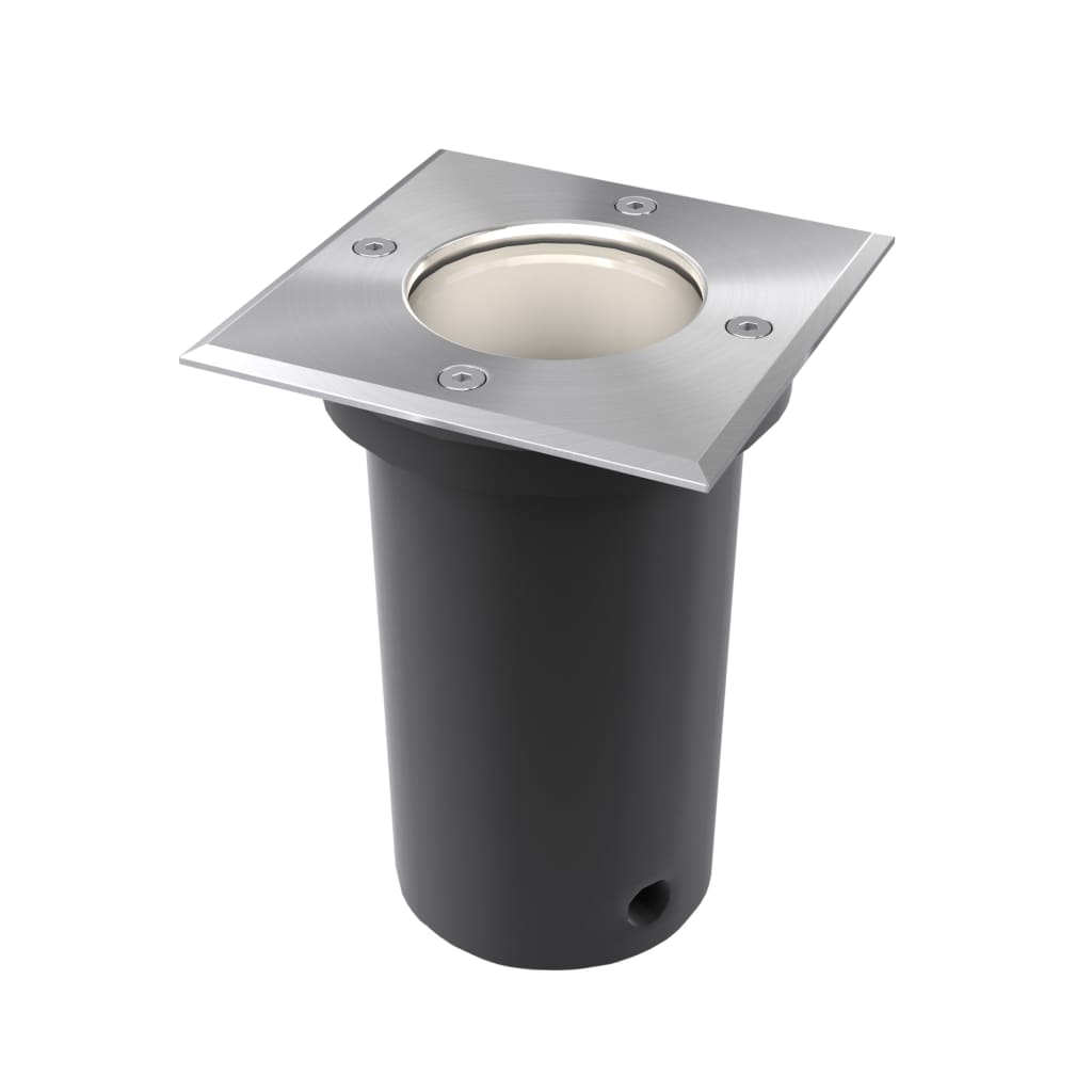 Faretti a Incasso per Esterno Set 3 pz Quadrati - homemem39