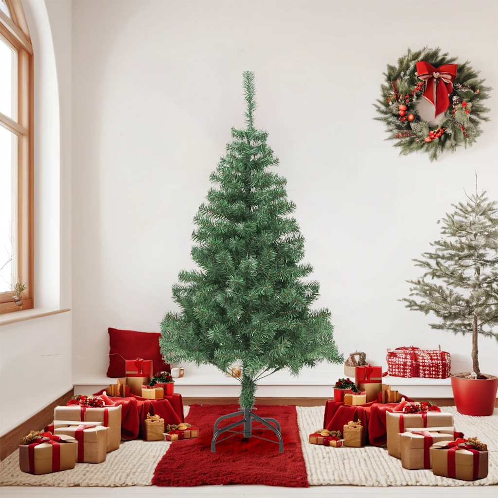 Albero di Natale Artificiale con Supporto 180 cm 564 Rami - homemem39