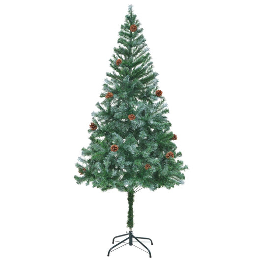 Albero di Natale Artificiale con Pigne 180 cm