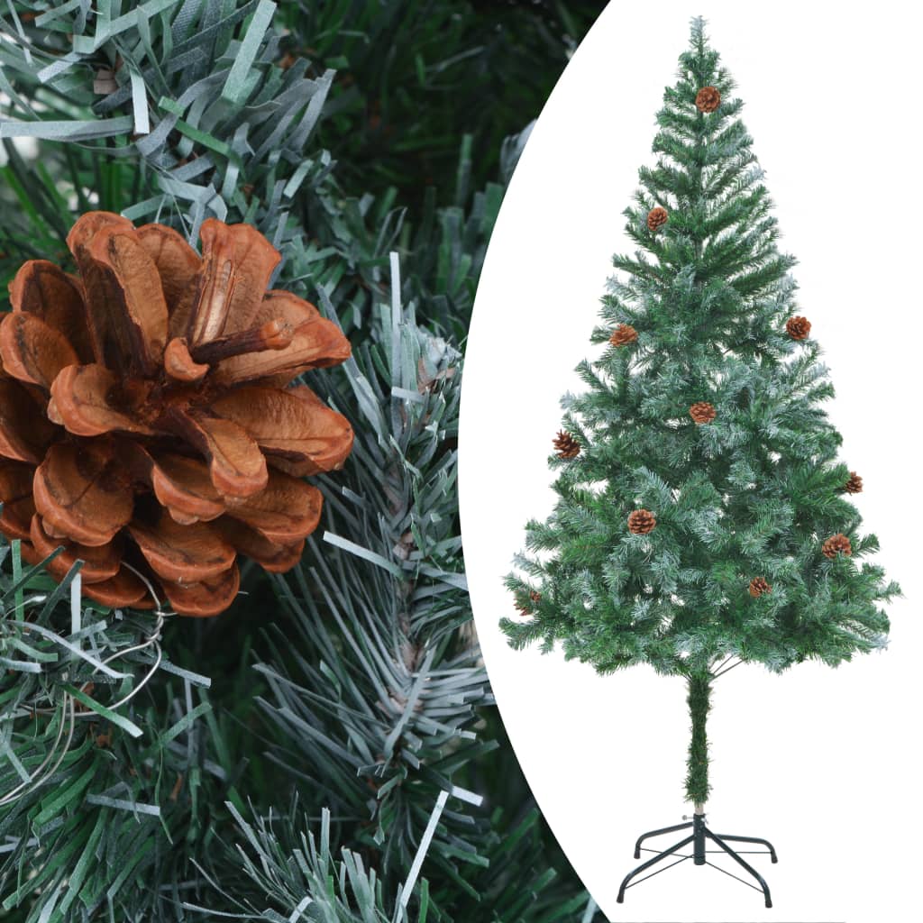 Albero di Natale Artificiale con Pigne 180 cm - homemem39