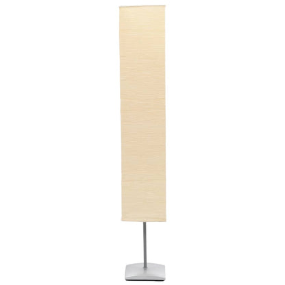 Lampada a Piantana con Supporto in Acciaio 135 cm Beige - homemem39