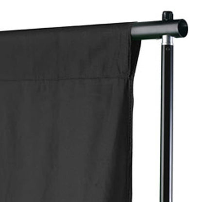 Fondale in Cotone Nero 500x300 cm - homemem39