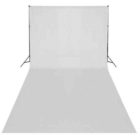 Fondale in Cotone Bianco senza Supporto 600x300cm per Croma Key - homemem39