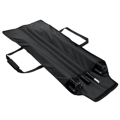 Sistema Portafondali con Fondale Nero 300 x 300 cm - homemem39