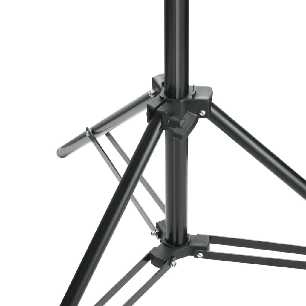 Sistema Portafondali con Fondale Nero 500 x 300 cm - homemem39