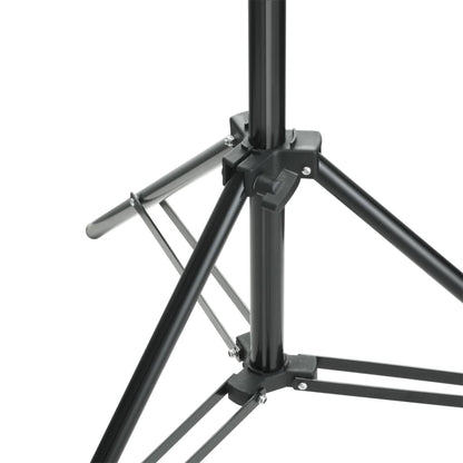 Sistema Portafondali con Fondale Nero 500 x 300 cm - homemem39