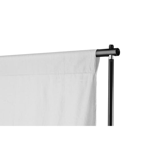 Sistema Portafondale Telescopico con Fondale Bianco 3 x 5 m - homemem39