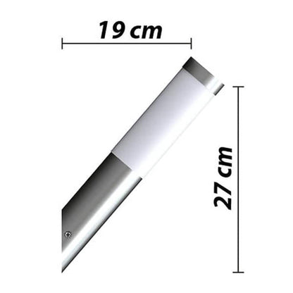 Applique da Esterno 2 pz in Acciaio Inossidabile - homemem39