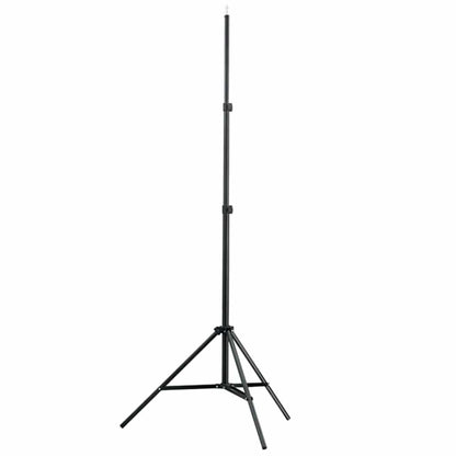Set Studio Fotografico Fondale Nero 600x300 cm e Luci - homemem39