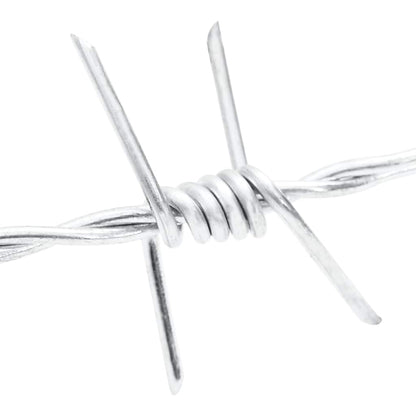 Filo spinato galvanizzato per recinzioni metalliche, recinti | homemem39
