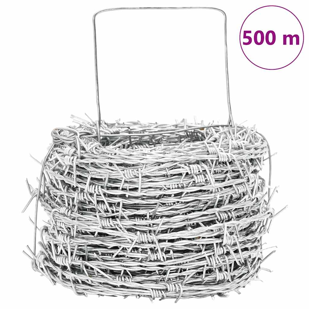 Filo spinato galvanizzato per recinzioni metalliche, recinti | homemem39