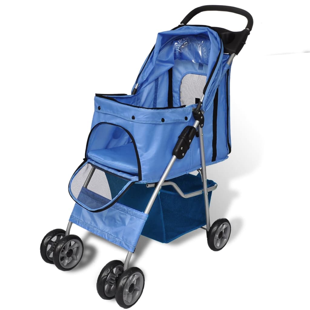 Passeggino per Cani Blu - homemem39
