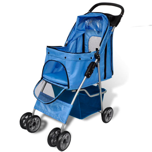 Passeggino per Cani Blu - homemem39