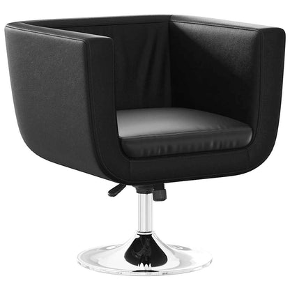 Sedia da Bar Nero in Similpelle