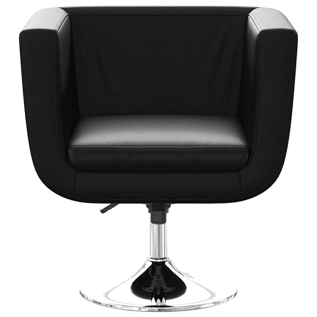 Sedia da Bar Nero in Similpelle