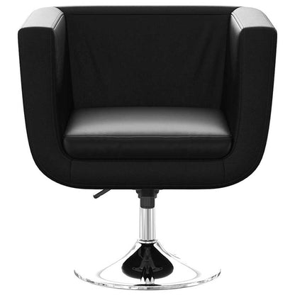 Sedia da Bar Nero in Similpelle