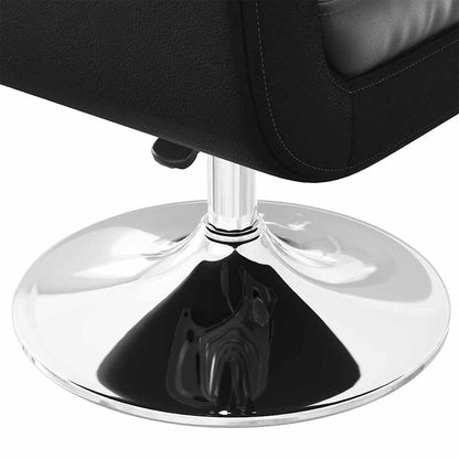 Sedia da Bar Nero in Similpelle