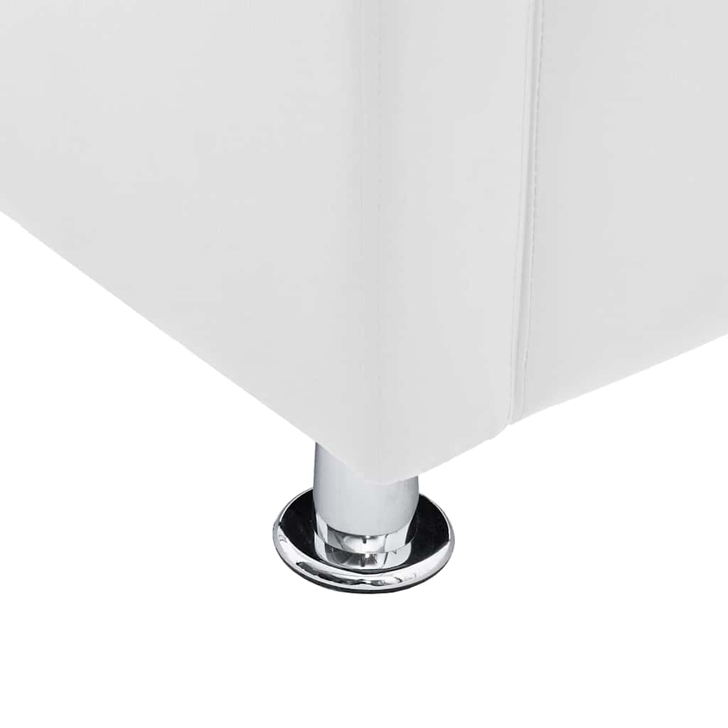 Poltrona a Pozzetto Bianca in Similpelle - homemem39