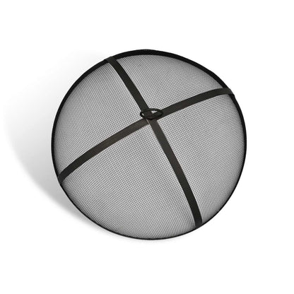 Bilancia di Fuoco Luna Nero 82 x 82 x 64 cm Acciaio