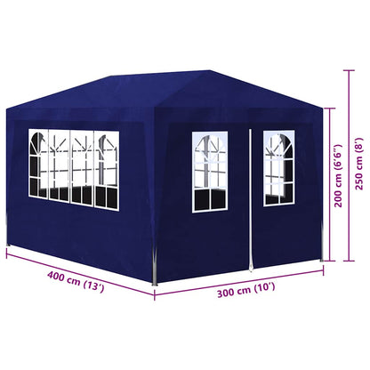 Tenda per Feste 3x4 m Blu - homemem39