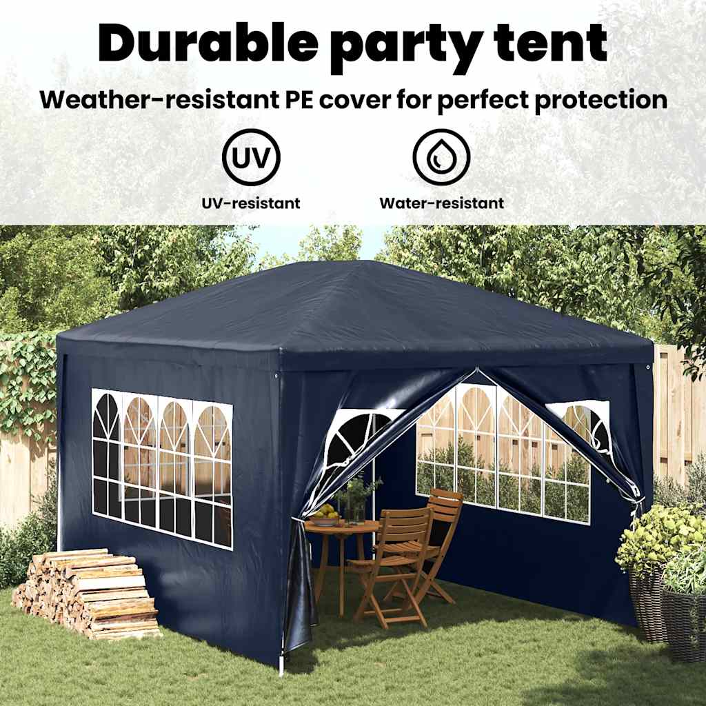 Tenda per Feste 3x4 m Blu - homemem39