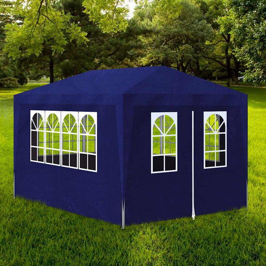 Tenda per Feste 3x4 m Blu - homemem39