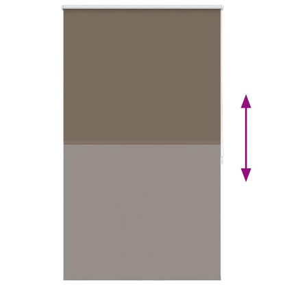 Tenda a rullo oscurante 84,4x175 cm Tessuto Larghezza 80 cm caffè | homemem39