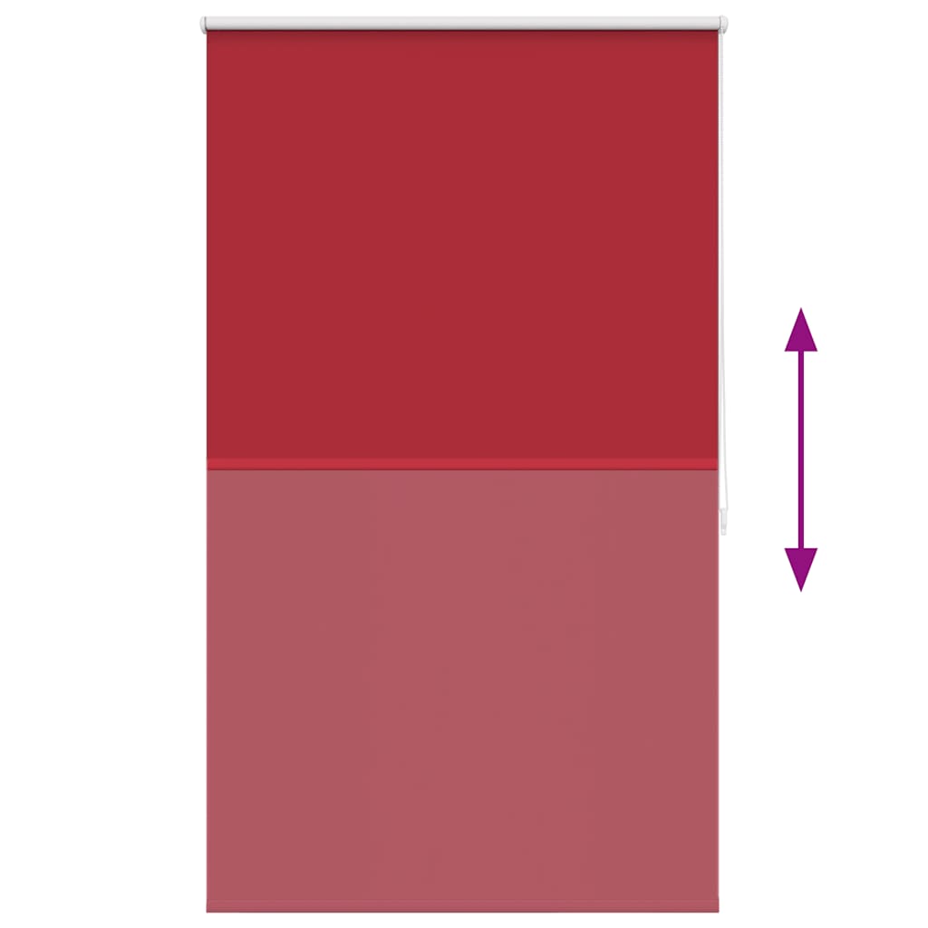Tenda a rullo oscurante 84,4x175 cm Tessuto Larghezza 80 cm rosso | homemem39