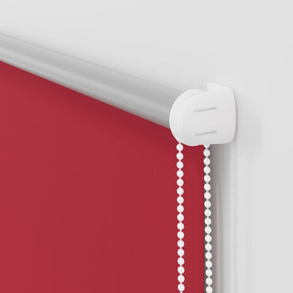 Tenda a rullo oscurante 84,4x175 cm Tessuto Larghezza 80 cm rosso | homemem39