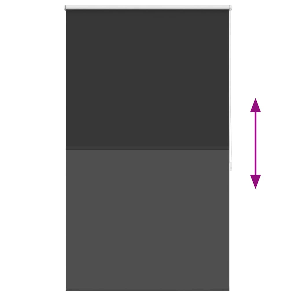 Tenda a rullo oscurante 104,4x175 cm Tessuto Larghezza 100 cm nero | homemem39