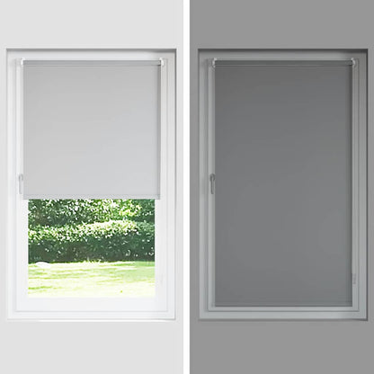 Tenda a Rullo Oscurante 140 x 230 cm Grigio - homemem39