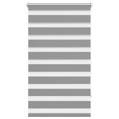Tenda a rullo oscurante zebra 70x120 grigia - homemem39