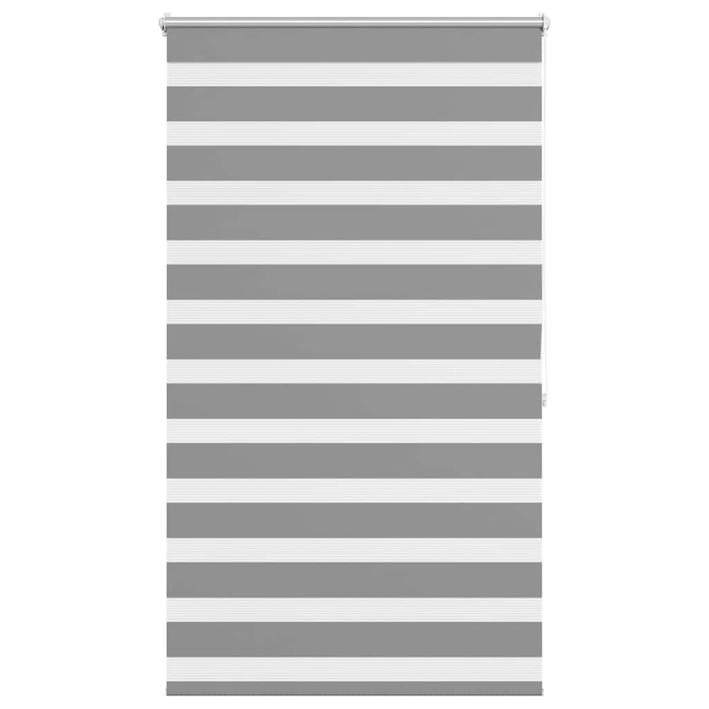 Tenda a rullo zebra 80,9x175cm Tessuto Larghezza 76,7cm grigio