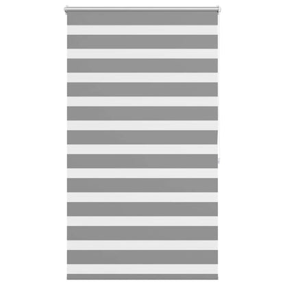 Tenda a rullo zebra 80,9x175cm Tessuto Larghezza 76,7cm grigio