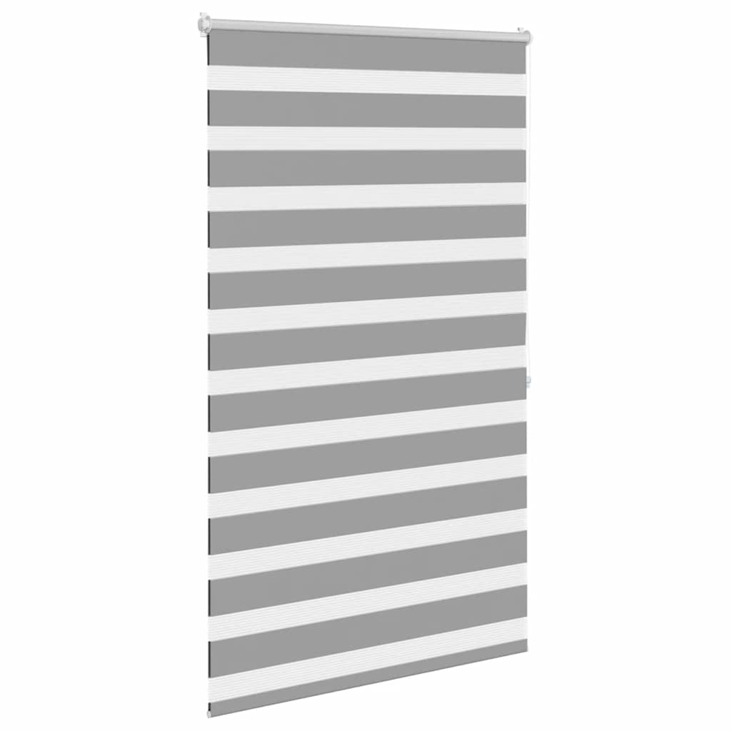 Tenda a rullo zebra 80,9x175cm Tessuto Larghezza 76,7cm grigio