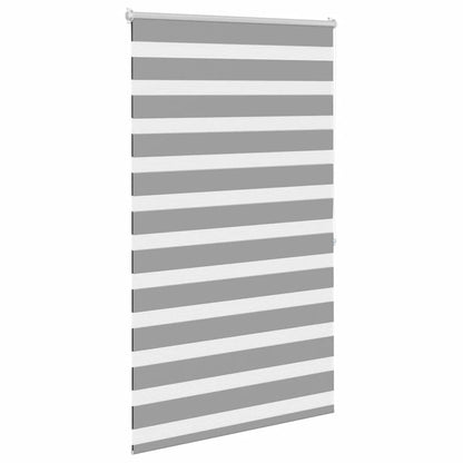 Tenda a rullo zebra 80,9x175cm Tessuto Larghezza 76,7cm grigio