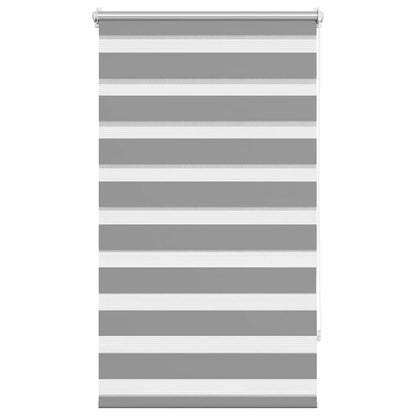 Tenda a rullo zebra 90,9x150cm Tessuto Larghezza 86,7cm grigio